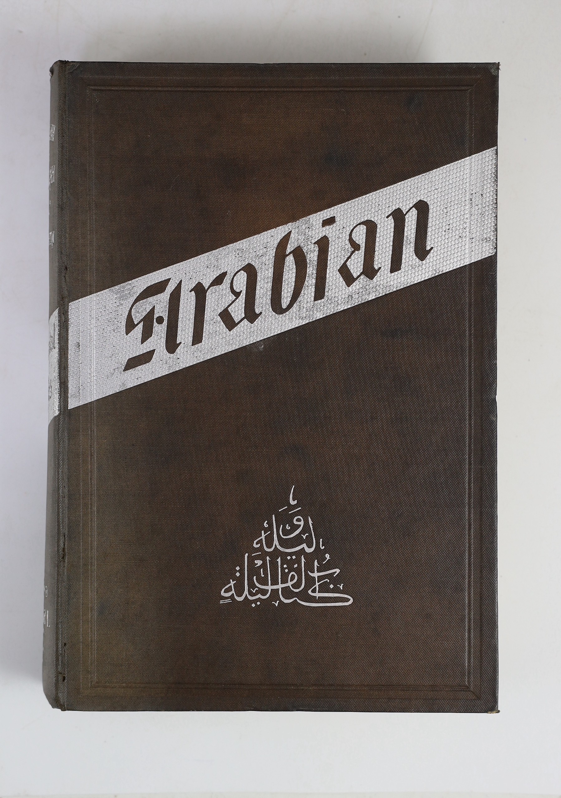 Burton, Richard (translator) - The Book of a Thousand Nights and a Night, Benares edition, 10 vols and 7 Supplemental Nights, 8vo, cloth, The Burton Club, [1903-1920] (17)
